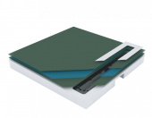 Душевой поддон под плитку Confluo Board UNI 900 со встроенный лотком Frameless Line 550 (40007821SS)