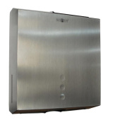 Диспенсер для бумажных полотенец Nofer из нержавеющей стали матовый (04006.S) Диспенсер для бумажных полотенец Nofer из нержавеющей стали матовый (04006.S)