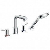 Смеситель для ванны на 4 отверстия Hansgrohe - Talis S (72419000)