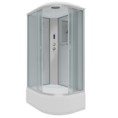 Душ.каб. NG-2310-14LP (1200х800х2150) высокий поддон(40см) стекло МАТОВОЕ 4 места (23101424LP)
