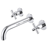 Смеситель ABBER Wasser Kreis для раковины скрытого монтажа, хром (AF81121)