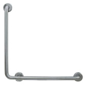 Поручень Nofer настенный под углом 90* для людей с ограниченными возможностями, глянцевый (15060.B)