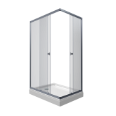 Душевое ограждение Тритон Вента-Хром 120х80, прямоуг. низ. подд. (2 места+сифонD90мм) (Щ0000049618)