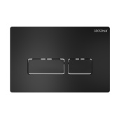 Клавиша смыва Grossman Pragma черный матовый (700.K31.03.210.210)
