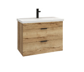 Тумба Grossman подвесная "ФОРТА-70 см" с 2-я ящ. дуб галифакс (ум.Фостер-70) (107003)