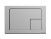 Кнопка Cersanit CORNER пластик хром матовый (64107)