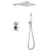 Душевая система ABBER Daheim скрытого монтажа без излива, хром (AF8219)