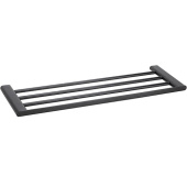 ORGANIC BLACK Полочка для полотенец черный матовый BEMETA (167105080)