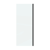 Боковая стенка 200.K33.04.90.21.00 Classic (90*195) черный матовый, стекло прозрачное, 1 место (200.K33.04.90.21.00)