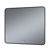 Зеркало Grossman ELEGANS-норма BLACK (900*800*45) LED с сенсорным выключателем и подогревом (1790802)