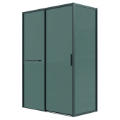 Душ.ограждение 120.K33.05.1190.21.10 Style (110*90*195) черный матовый, стекло тонированное, 2 места (120.K33.05.1190.21.10) Душ.ограждение 120.K33.05.1190.21.10 Style (110*90*195) черный матовый, стекло тонированное, 2 места (120.K33.05.1190.21.10)