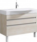Тумба с умывальником напольная AQWELLA 5 STARS - Bergamo 100 (Ber.01.10/n/A)