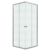 Душевое ограждение Niagara Eco NG-1009-14QMT (90х90х190) квадрат,раздвижное,хром,стекло матовое,1 место (NG-1009-14QMT)