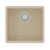 Кухонная мойка Lemark SINARA 440-U подстольного монтажа из кварцгранита цвет: Бежевый (9910068)