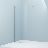 Душевая перегородка Walk In, хром 80x195, Slide, IDDIS (SLI8CS8i23)