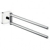 Полотенцедержатель двухрожковый Hansgrohe - PuraVida (41512000)