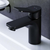 Смеситель для умывальника, черный, F85A02122 X-Joy (F85A02122)