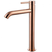 Смеситель ABBER Wasser Kreis для накладной раковины, розовое золото (AF8111RG)