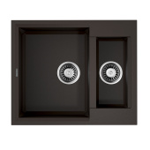 Omoikiri Sakaime 60-2-DC Tetogranit/темный шоколад (4993912)