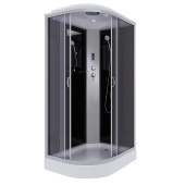 Душ.каб. NG-3512-14RP (1200х800х2150) низкий поддон(13см) стекло ТОНИРОВАННОЕ 3 места (35121433RP)