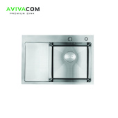 Кухонная мойка AVIVACOM 65*48 сатин, правая (S6548R)
