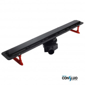 Душевой лоток Pestan Confluo Frameless Line 650 Black Glass (13701204)