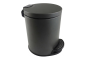 Корзина для мусора с педалью 5л AQUATEK, матовый черный ВЕГА (AQ4016MB) Корзина для мусора с педалью 5л AQUATEK, матовый черный ВЕГА (AQ4016MB)