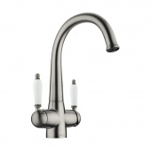 Смеситель для кухни Omoikiri Okinawa-2-SI (4994255) Смеситель для кухни Omoikiri Okinawa-2-SI (4994255)