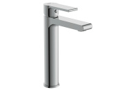 Смеситель Cersanit BRASKO высокий для раковины с клик-клак (63024)