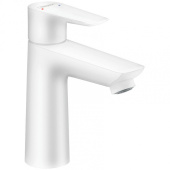 Смеситель для раковины Hansgrohe Talis E 110 белый матовый (71710700) витринный образец