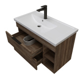 Тумба Grossman подвесная "ФОРТА-80 см" с 2-я ящ. темный дуб (ум.Фостер-80 Пр.) (1080042) Тумба Grossman подвесная "ФОРТА-80 см" с 2-я ящ. темный дуб (ум.Фостер-80 Пр.) (1080042)