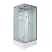 Душ.каб. NG-33084-14QP (1000х800х2150) средний поддон (26см) стекло МАТОВОЕ 4 места (330844QP)