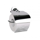 Держатель для туалетной бумаги горизонтальный с крышкой Nofer Hotel (16417.B)