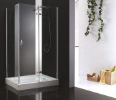 Душевой уголок CEZARES BERGAMO-AH-1 (BERGAMO-W-AH-1-90/80-C-Cr-R)