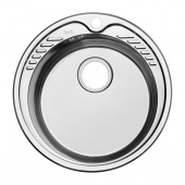 Мойка, нержавеющая сталь, шелк, D510, Suno S, IDDIS (SUN51S0i77)