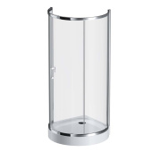 AM.PM Like Round 95 Душевое ограждение Like Round 95x95, стекло прозрачное, проф хром глянц (W83G-333-095CT)