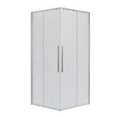 Душ. ограждение NG-3623-34 (90*90*195) квадрат, раздвижная, хром, стекло шиншилла,1 место (NG-3623-34) Душ. ограждение NG-3623-34 (90*90*195) квадрат, раздвижная, хром, стекло шиншилла,1 место (NG-3623-34)