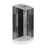 Душ.каб. NG-4512-14L BLACK (1200х800х2150) низкий поддон(13см) стекло МОЗАИКА 3 места (45121453L) Душ.каб. NG-4512-14L BLACK (1200х800х2150) низкий поддон(13см) стекло МОЗАИКА 3 места (45121453L)