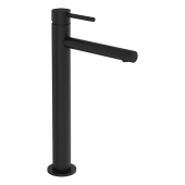 Смеситель Vitra Origin для раковины-чаши, большой, матовый черный (A4255836)