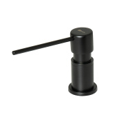 Дозатор для жидких моющих средств Lemark, врезной, цвет: чёрный матовый (LM8203BL) Дозатор для жидких моющих средств Lemark, врезной, цвет: чёрный матовый (LM8203BL)