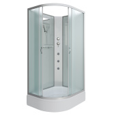 Душ.каб. NG-33974-14RBKG (900х700х2000) средний поддон (26см) стекло МАТОВОЕ 4 места (339744RBKG)