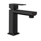 Смеситель для раковины PAINI Grazia без донного клапана, черный, черный брашированный PVD (PZ) (21PZ205S)