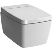 Metropole Rim-Ex Подвесной безободковый унитаз Vitra 56 см с функциями VitrAflush и VitrAfresh безободковый, с емкостью для чистящей жидкости (7672B003-1686)