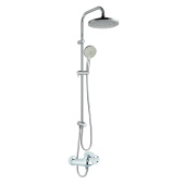 Damixa Space, набор 2 в 1: смес. для душа, душ система, шт. (408102400)