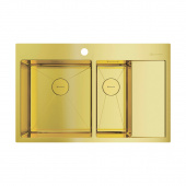 Кухонная мойка Omoikiri Akisame 78-2-LG-L (4973087)