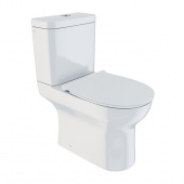 Унитаз-компакт, безободковый, Drum, IDDIS (DRU2DSEi24)