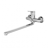 Смеситель для ванны с длинным изливом с керамическим дивертором Zodiac, IDDIS (ZODSBL2i10WA) Смеситель для ванны с длинным изливом с керамическим дивертором Zodiac, IDDIS (ZODSBL2i10WA)