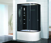 Душ.каб. NG-214-01LN (1200х800х2200) высокий поддон(48см) стекло ТОНИРОВАННОЕ 4 места (2140134LN)