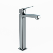 Смеситель для раковины PAINI Bari без донного клапана, высокий, хром CROMO3 (CR) (RTCR205LL)
