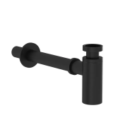 Сифон для раковины Vitra металлический, цвет матовый черный (A4512336WTC)
